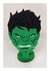 Aplique em MDF Com EVA Glitter Cabeça Hulk Para Cofre (3 peças)