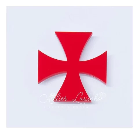 Aplique em Acrílico Vasco da Gama (5 peças)