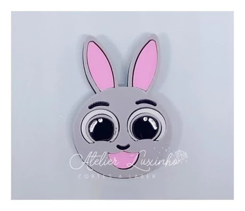 Aplique em Acrílico Bolofofos Coloridos (3 peças)