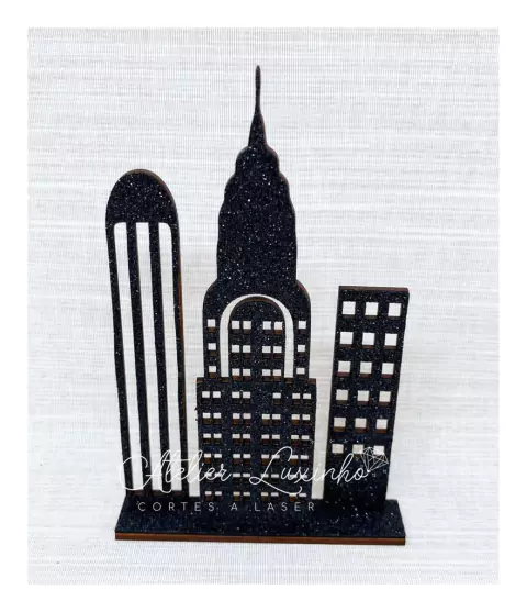 Fundo Cenário MDF com EVA Glitter ( 2 unidade )