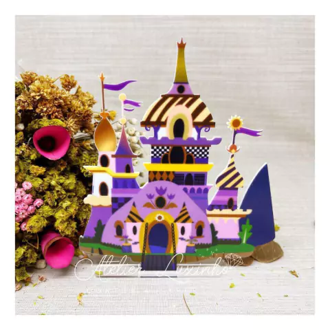 Fundo Cenário Castelo - Impressão UV ( Unidade)