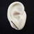 Brinco Pino 2,5cm Prateado - comprar online