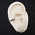 Piercing Fake Cordinha Prateada (Unitário)