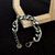 Pulseira de Corrente Elo Diamantado Grafite - comprar online
