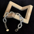 Pulseira Corrente Cadeado Elo Trabalhado - Prata - comprar online