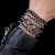Mix de Pulseiras Grafite - comprar online