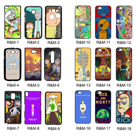 Funda Rick & Morty iPhone
