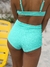 Short Kendall Aqua texturado - comprar online