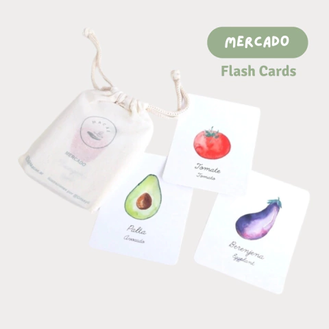 Flashcards Mercado