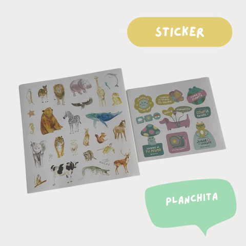 Kit Planchitas de Stickers
