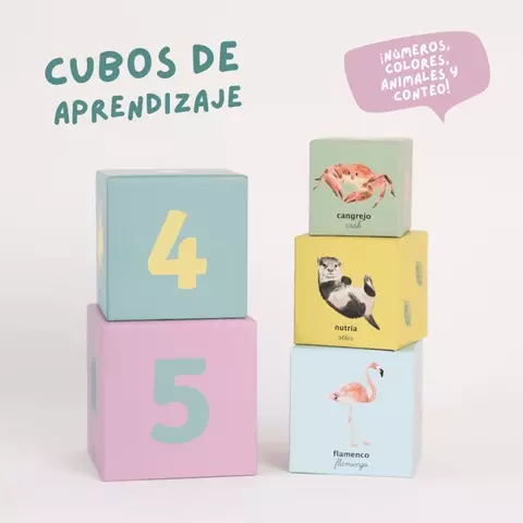 Cubos de aprendizaje FAUNA - comprar online