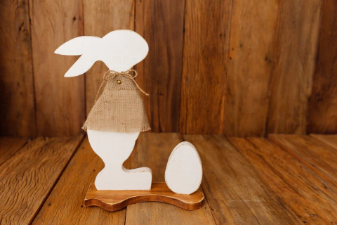 Plaquinha Coelho + Ovo