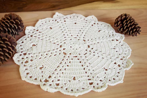 Layer / tapete crochê