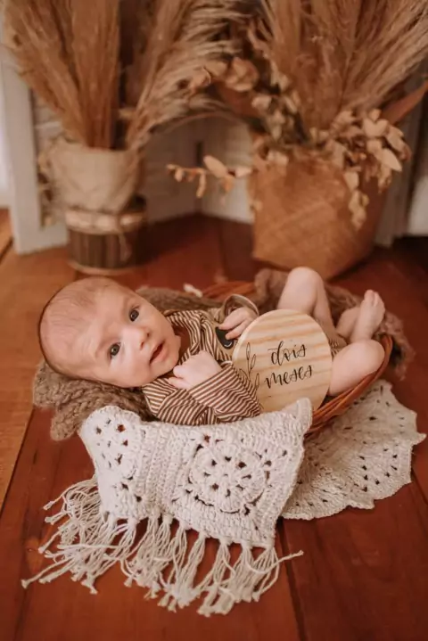 Layer / tapete crochê retangular