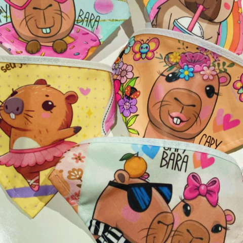 Bandana Capivaras -M- 10 unidades