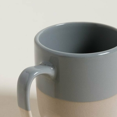 Mug Toscana Gris Base Beige 420 ML - comprar online