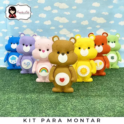 Ursinhos Carinhosos 18,5 cm 7 Personagens