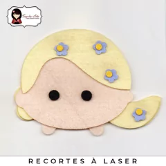 Tsum Tsum Linha Princesas (13 Personagens) - Fazendo Arte com Rosana Noriko