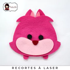 Tsum Tsum Linha Alice (3 Personagens) - Fazendo Arte com Rosana Noriko