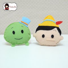 Tsum Tsum Linha Pinóquio (2 Personagens) - comprar online