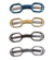 Tesoura Dobrável - Metal - Cores - Dark Head Shop Online