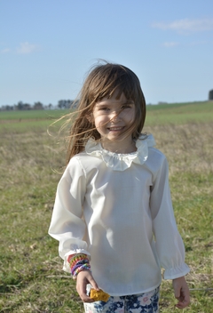 Camisa Málaga (Blanca o Crudo) - comprar online