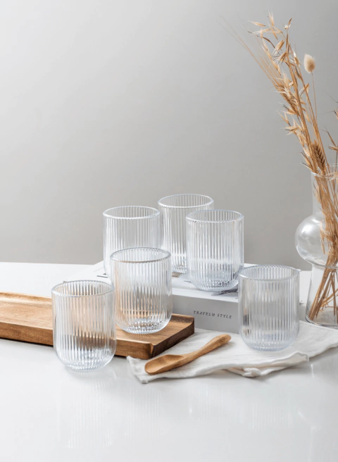 Set vasos labradas x6 - comprar online