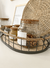 Bandeja Sidney de hierro y madera - comprar online