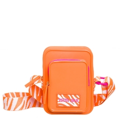 Bolsa Petite Jolie Ted Laranja/Branco PJ10700