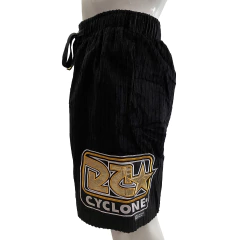 Bermuda Cyclone Veludo Preta Original 020515170