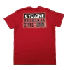 Camiseta Cyclone Vermelho Rubro Original 010235250