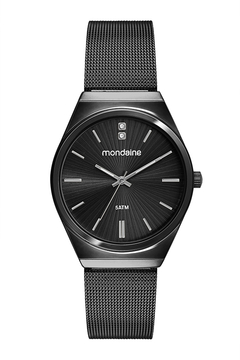 Relógio Mondaine Feminino Preto 32582LPMVPE3