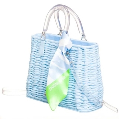 Bolsa Petite Jolie Sky/Branco/Green PJ10651