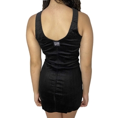 Vestido Cyclone Veludo Azul e Laranja ORIGINAL 094002311 - comprar online