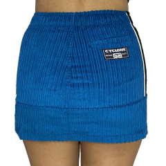 Saia Cyclone Refletiva Azul Petróleo ORIGINAL 130506280 - Experimente modas Uot | Maresia | Kenner