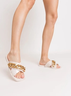 Chinelo Petite Jolie Vibe Marfim PJ7140 - loja online