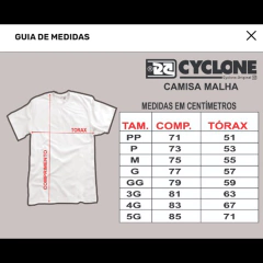 Camiseta Cyclone Branca Original 010234340 na internet