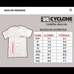 Camiseta Cyclone Preta Original 010234700 na internet