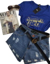 T-Shirt Maresia Feminina Azul 13317261