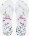Chinelo Coca Cola Fem Branco/ Branco CC4137