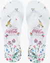 Chinelo Coca Cola Fem Branco/ Branco CC4137
