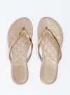 Chinelo Petite Express II Jolie Glitter Ouro PJ6544
