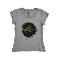 T-Shirt Maresia Feminina Cinza 13317328 - comprar online