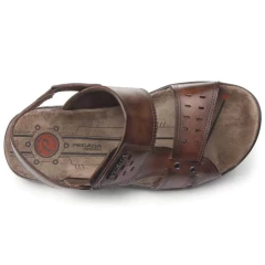 Sandália Couro Pegada Anilina Pinhão 130688-02 - comprar online