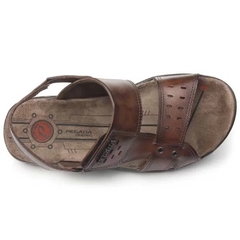 Sandália Couro Pegada Anilina Pinhão 130688-02 - comprar online