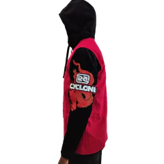 Jaqueta Cyclone Veludo Vermelha ORIGINAL 08050234 - comprar online