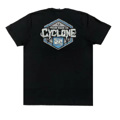 Camiseta Cyclone Preta 010237470 Original