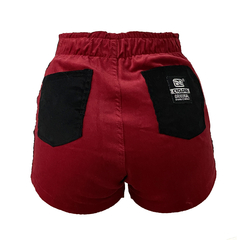Short Cyclone Veludo Vermelho ORIGINAL 110502730 na internet