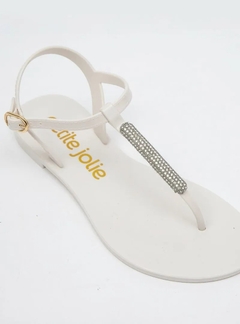 Sandália Petite Jolie Noah II White PJ6593 - Experimente modas Uot | Maresia | Kenner