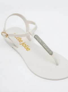 Sandália Petite Jolie Noah II White PJ6593 - Experimente modas Uot | Maresia | Kenner